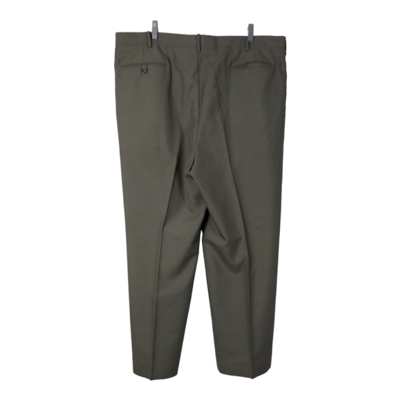 Gerald Austin London NY 40R 40/30 2 Button Green Suit Blazer Sports Coat Pants - Picture 13 of 14